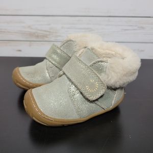 UGG Toddler Kid Jorgen Metallic Boot Sneaker Sheepskin